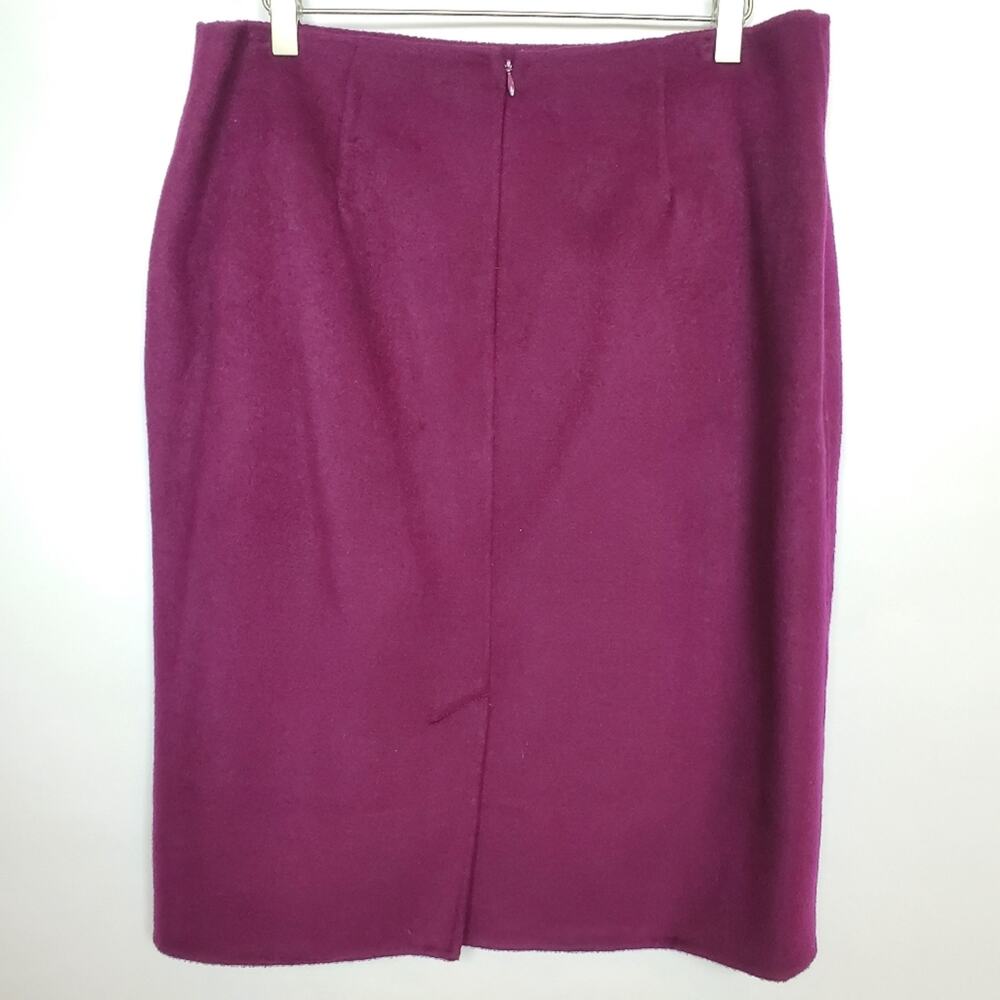 Talbots Fucshia wool blend 2 pc suit size 10 - Picture 10 of 12